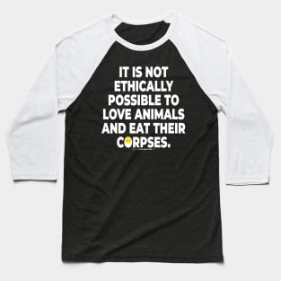 Vegan Activist Graphics #takingblindfoldsoff 14 Baseball T-Shirt